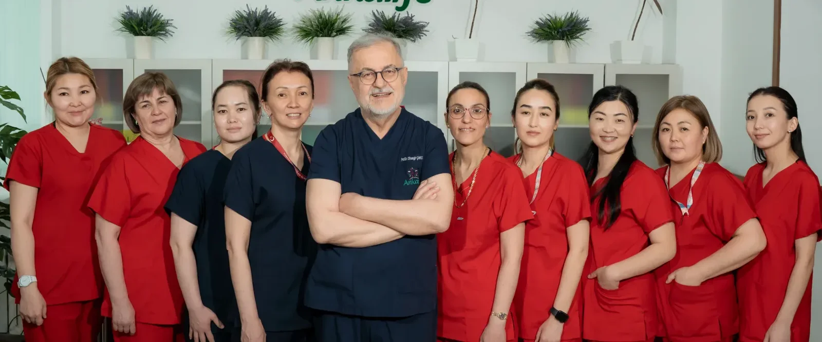 Clinical team pictured on Ankalife’s Bishkek branch website